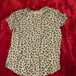 Cheetah printed t-shirt